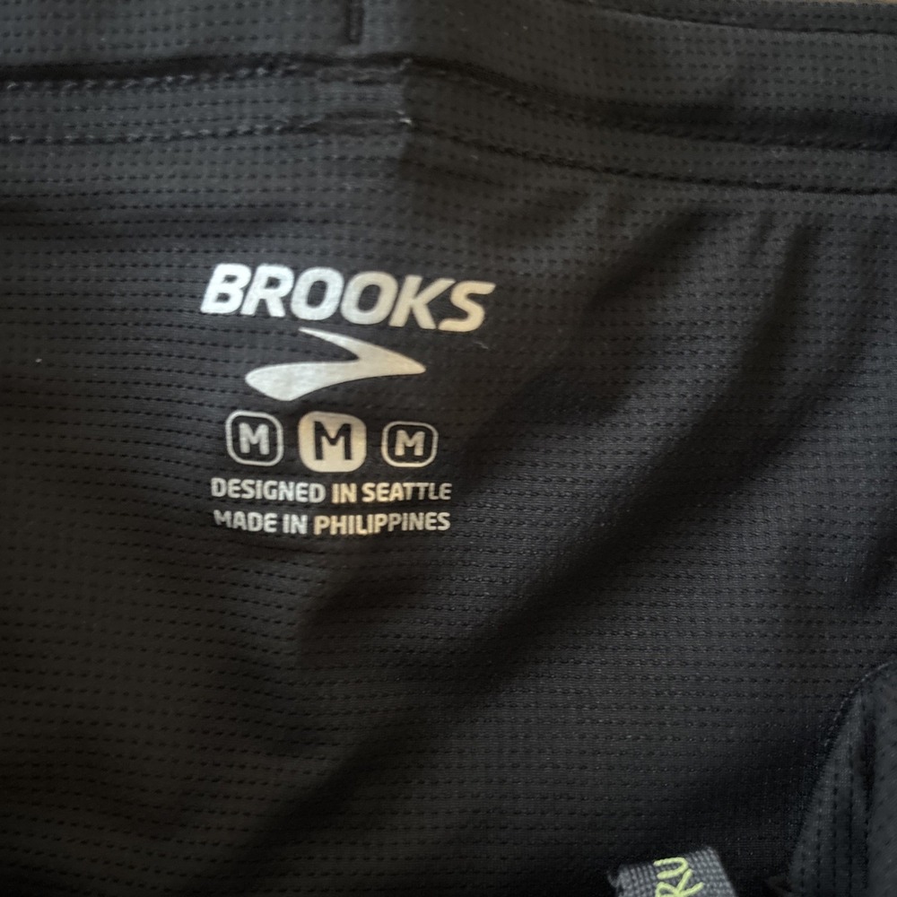 Brooks Running Shorts Sherpa 5" Liner Men's Medium Athletic - Picture 3 of 5